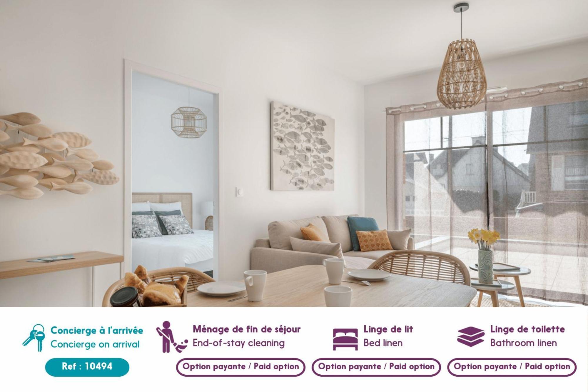 Apartment A 50m De La Plage, Bel Pour 6 *