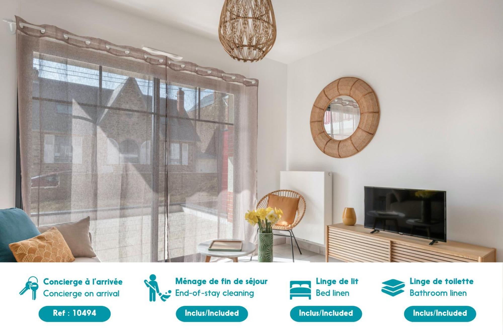 Apartment A 50m De La Plage, Bel Pour 6 *